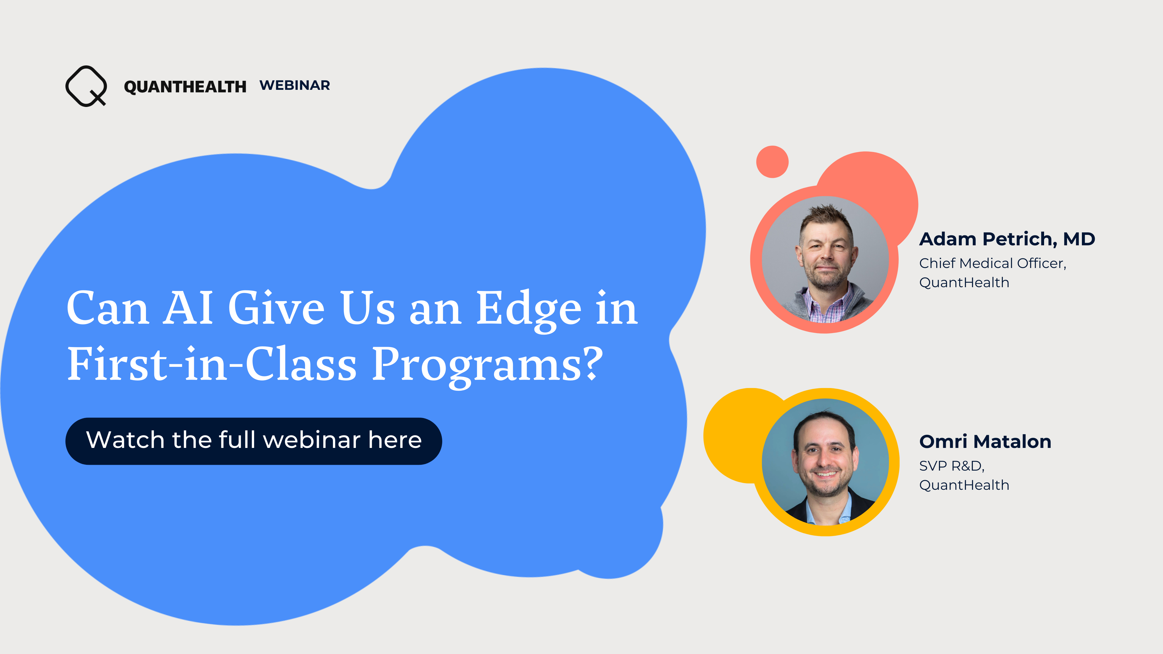 Can AI Give Us an Edge in First-in-Class Programs?